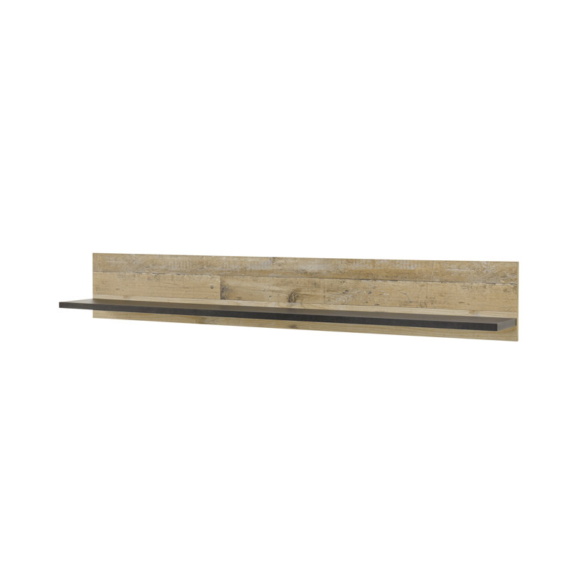 Jackeline Accent Shelf, Brown/Anthracite
