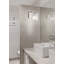 Éclairage pour meuble-lavabo à DEL classique en métal / verre Caydie Prism-2072607476