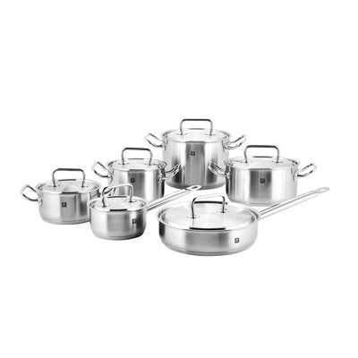 TWIN Classic 12 Piece 18/10 Stainless Steel Cookware Set