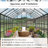 10 x 16 x 10FT Polycarbonate Greenhouse With Quick-Connect Fittings, Walk-In Large Aluminum Greenhouse With 2 Swing Doors, Winter Greenhouse For Outdoors-107237984
