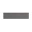 19.68'' Concrete Vessel Rectangular Modern Dark Grey With Patterns Bathroom Sink-120676315