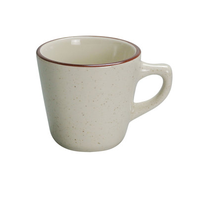 Yanco Brown Speckled Chinaware Tall Cup