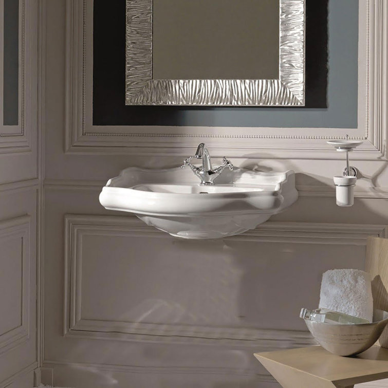 Retro 21.7'' L Bathroom Sink