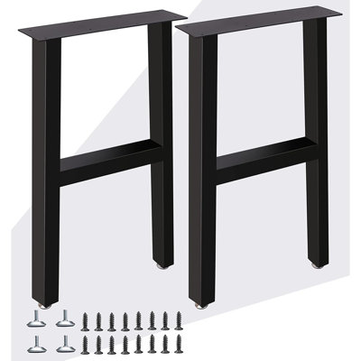 Wide Heavy Duty Desk Legs Diy Furniture Legs For Dining Table,coffee Table,office Desk Set Of 2