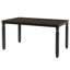 Ensemble de salle à manger extensible 4 pièces avec table, 2 chaises rembourrées et banc-594112324
