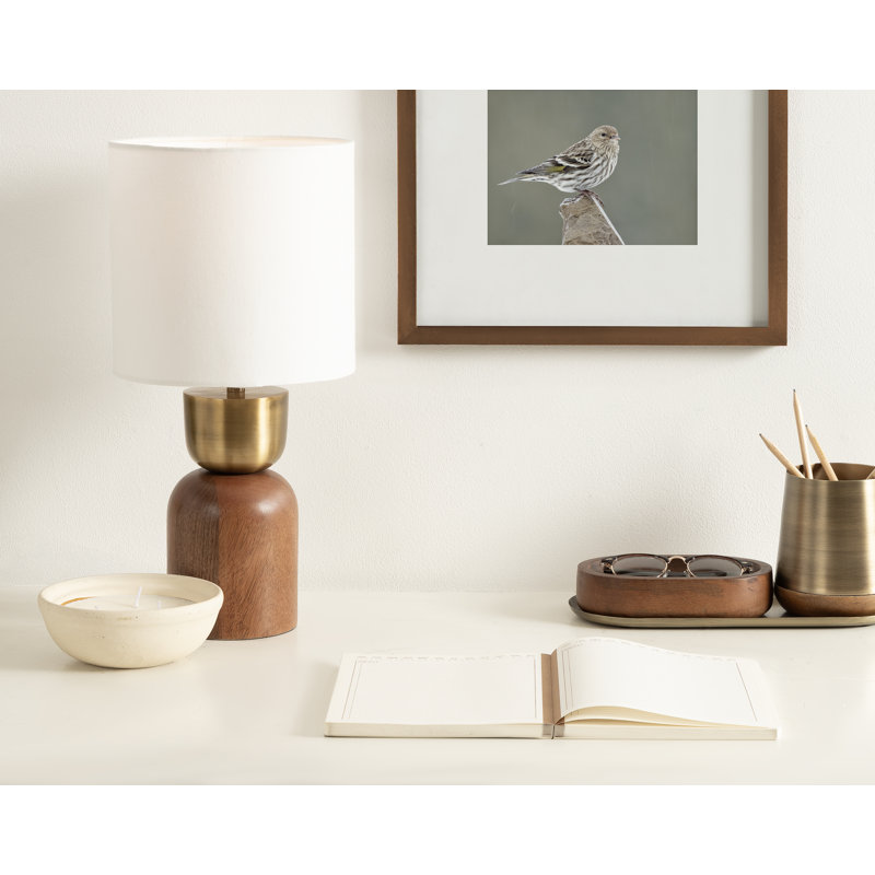 Marley Modern Sculptural Bedside Table Lamp