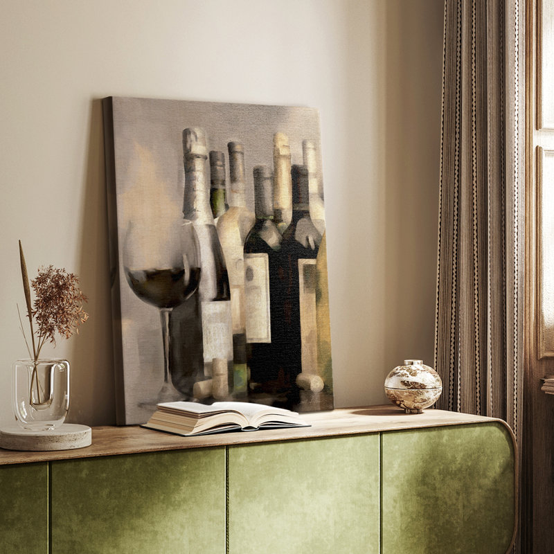 Étagère à vin II - Cavas enveloppés de galerie, H 12 po x l 8 po