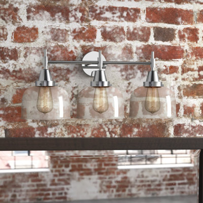 Éclairage pour meuble-lavabo à 3 lumières à intensité variable Gayle