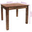 Dining Table Mixed Recycled Wood 82x80x76 cm-30890959-30890962