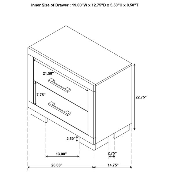 Dimensions du produit