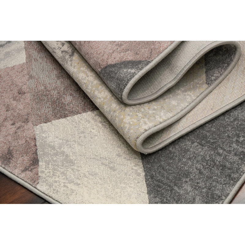 Mejia Abstract Indoor Rug, Rectangle 2' x 3'11"