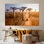 «Madagascar Baobab Tree», reproduction d'art sur toile, paysage noir, 1P