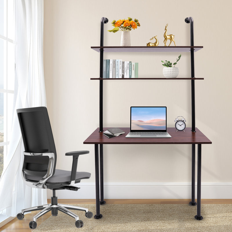 Bureau d'ordinateur à 3 niveaux pour bureau d'écriture en fer et table de travail Eco-Board