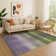 Premium Machine Washable Lubbers AMF1735 Squares Rug