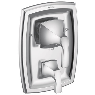 Ensemble de garniture de robinet avec soupape de dérivation à 3 fonctions Posi-Temp Voss