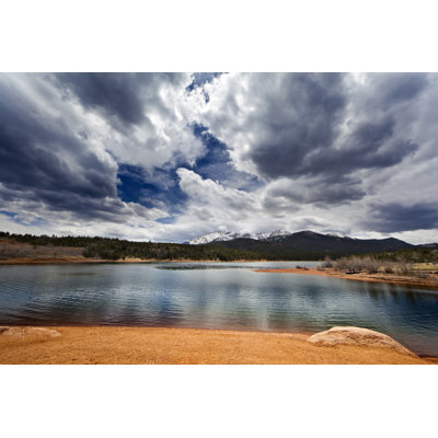 Mountain Lake by ABDESIGN - Wrapped Canvas Print
