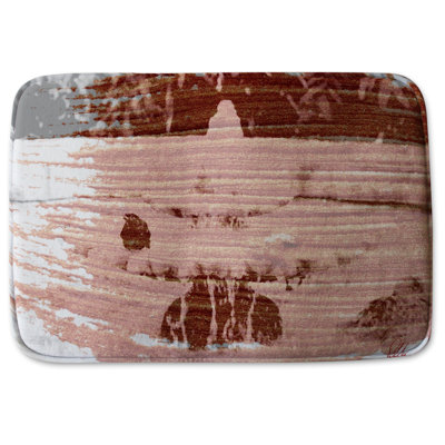 Hamdan Memory Foam Non-Slip Bath Mat