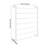 7-Tier Wall Mounted Ribbon/Towel Storage Rack-116399793