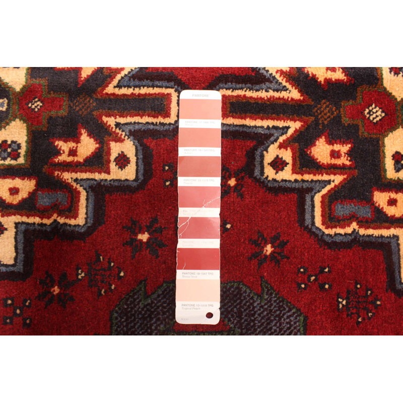 Rizbaft Red Rug 3'8" x 6'5"