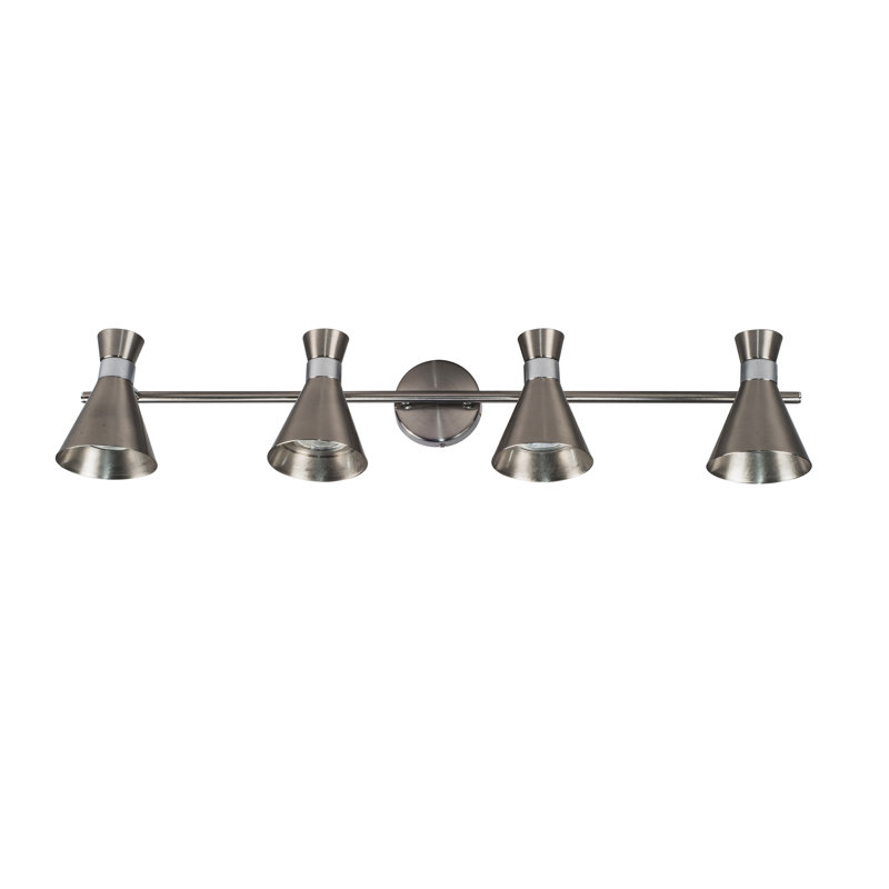 Semi Flush Mount, Satin Chrome