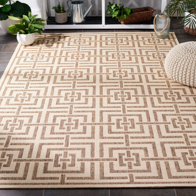 Gowanus Performance Geometric Indoor/Outdoor Area Rug