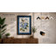 Songbird with Morning Glories Botanical - Framed Print-157221681-157221684
