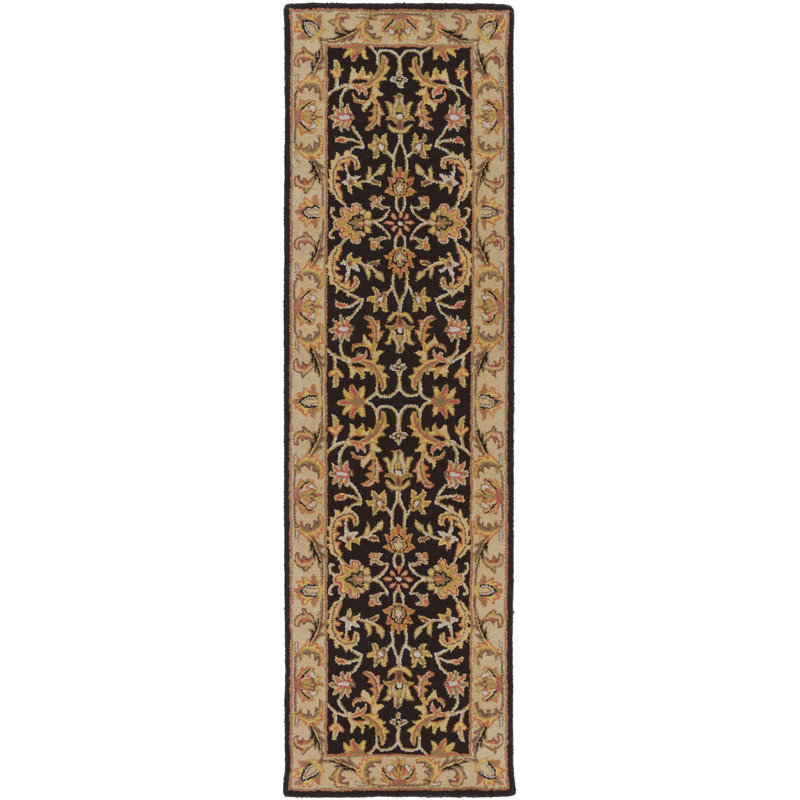 Plemmons Wool Oriental Indoor Rug, Runner 2'3" x 14'