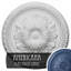 Médaillon de plafond Endurathane Raymond, 18 1/8 po de diamètre extérieur 3 5/8 po x P 1 1/8 po (convient aux auvents jusqu'à 5 1/8 po), finition de store de nuit peinte à la main-28576435