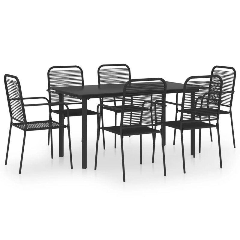 Tamora Dining Set, 29.13" H x 59.1" W x 31.5" D, 6