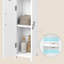 Maliyah Freestanding Linen Cabinet