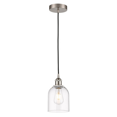 Edison Anacaren 1 Light 6" Cord Hung Pendant-616-G558