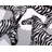 Animal Print Chenille Reversible Pillow Cover