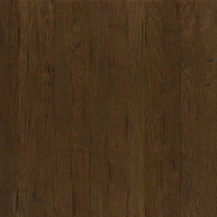 Plancher de bois franc d'ingénierie California Hickory de 4/7 po d'épaisseur x 5 po de largeur x 36 po de longueur