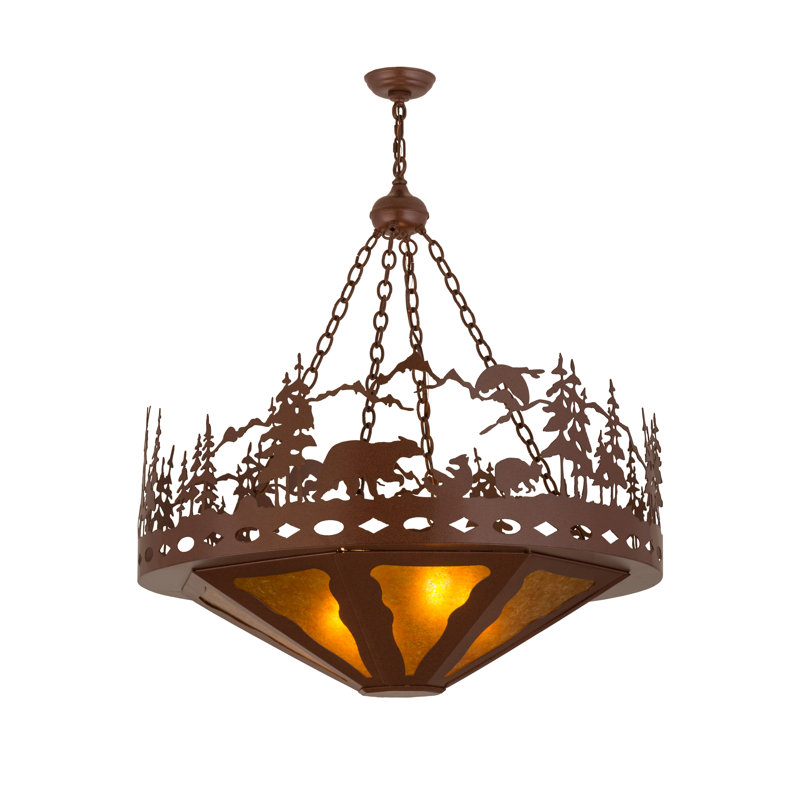 Greenbriar Oak 4 - Light Pendant