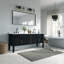 Miroir rectangulaire en métal avec cadre en aluminium, miroir de salle de bain avec verre résistant-953616033-943546717