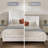 Henley Upholstered Wingback Bed, Boxspring Required-333784560