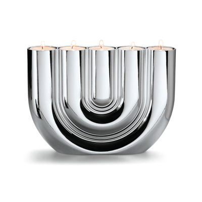 Stainless Steel Tabletop Candlestick