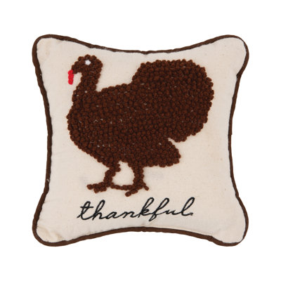 Coussin Thankful French Knot
