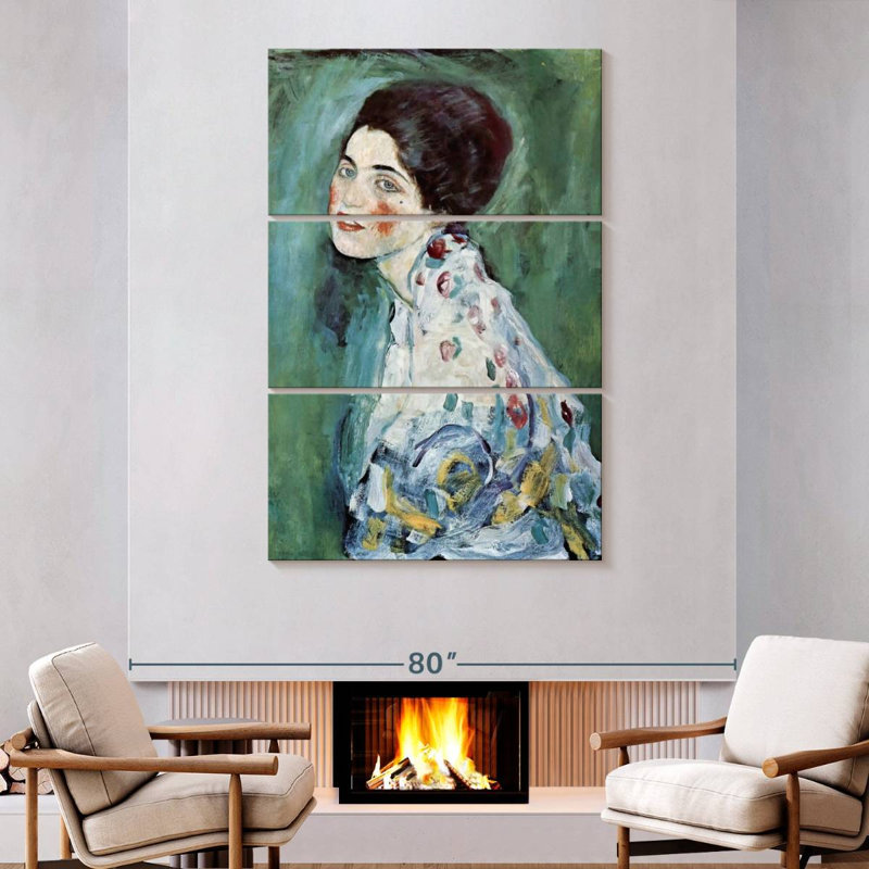 Leisha Portrait of a Lady 1916-1917, H 74 po x l 48 po