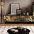 Pine Wood TV Stand with Spacious Storage Cabinets