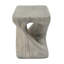 Table d'appoint Twist Shape, texture semblable au bois-1991426841
