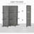 4-Panel Folding Room Divider