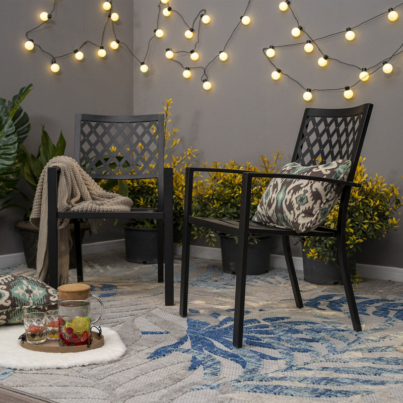 Stacking Patio Dining Armchair