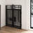Stange 3 Panel Steel Fireplace Screen