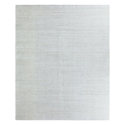 Tapis ivoire / gris clair tissé à la main Hambourg