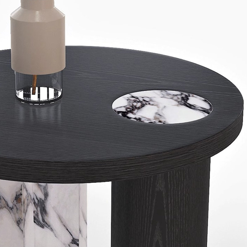 Table basse Slab Minimalist Chic, H 17,71 po x L 62,99 po x l 35,43 po