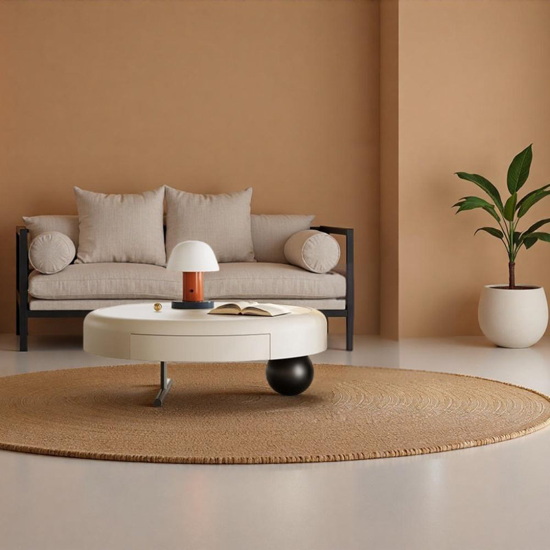 Table basse moderne de style rétro