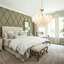 8-light Dimmable Tiered Chandelier