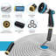 100 FT Steel Garden Hose with Nozzle