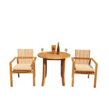 Outdoor 6 - Piece Teak Dining Set